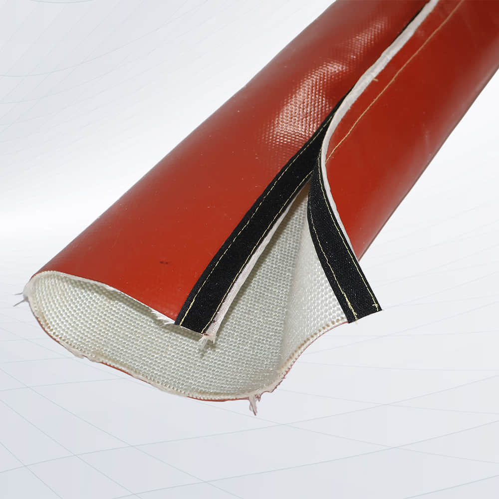 Hook-and-Loop Fireproof Fabric Sleeve