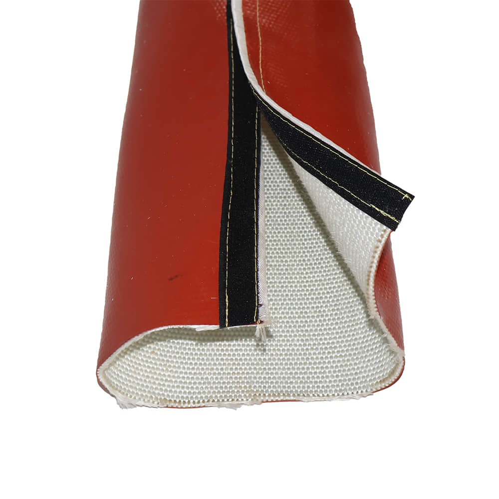 Hook-and-Loop Fireproof Fabric Sleeve