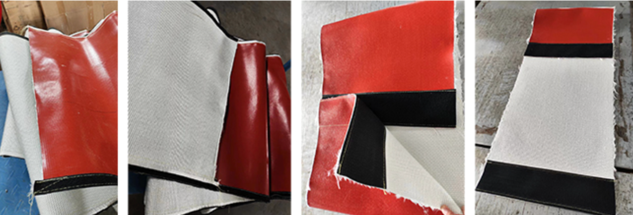 Hook-and-Loop Fireproof Fabric Sleeve